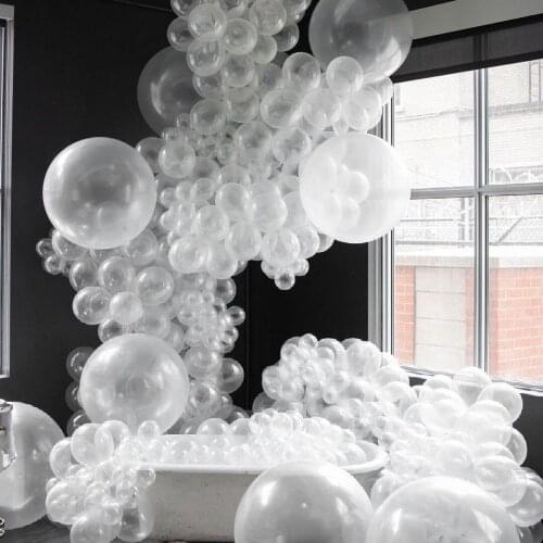 5/12/18/36inch Transparent Latex Balloons Clear Balloon helium globals Wedding Party supplies Brithday party Decor ballons