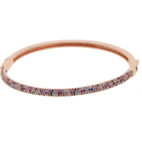 Free shipping charm women hot popular quality Cz AAAA+ Cubic zirconia Crystal Circle Cuff Bracelet Bangle Fashion jewelry