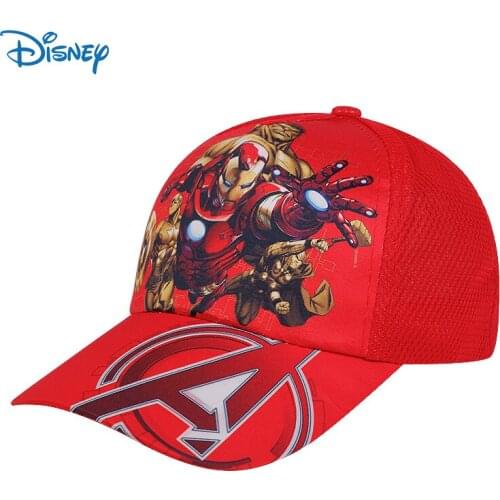 Disney Marvel Childrens Hat Avengers Spider-Man Kids Boys Girls Baseball Cap Adjustable Sun Hat Casual Hat 3-8 Years Old