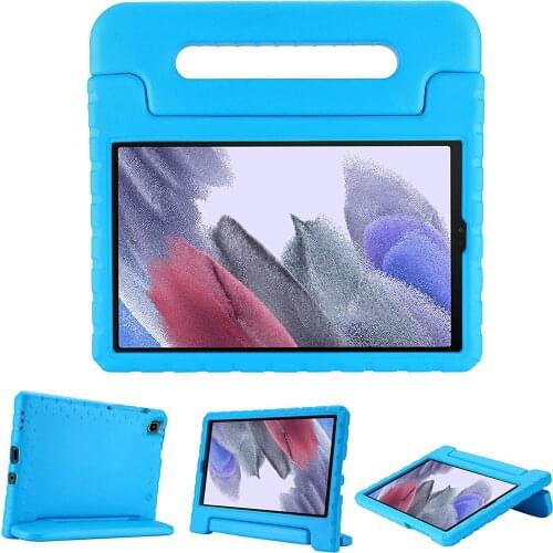 Kids Case for Samsung Galaxy Tab A7 Lite 8.7"inch 2021 SM-T220 EVA Foam Durable Rugged Shockproof Handle Kickstand Cover SM-T225