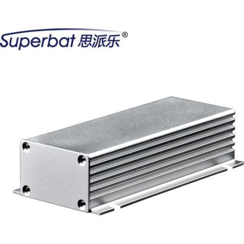 Superbat 4.33"*1.69"*1.10"(L*W*H) Extruded Aluminum Box Instrument Electronics Amplifier PCB Junction Enclosure Case 110*43*28m