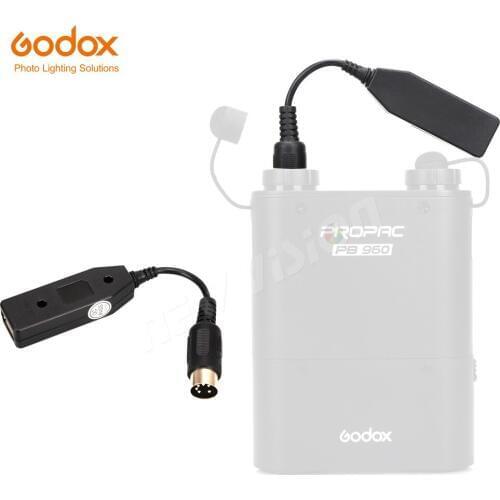 Godox PB-USB PROPAC PB960 Battery Pack Power Converter Cable for Smart Cell Phone Laptop (Have Track Number)
