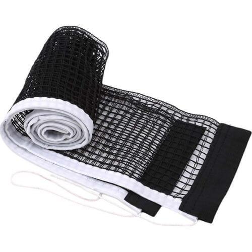 Table Tennis Table Plastic Strong Mesh Net Portable Net Kit Net Rack Replace Kit For Ping Pong Playing High Quality