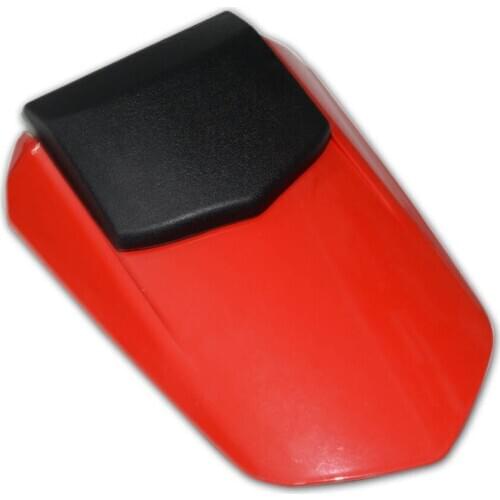 Red Motorcycle Rear Tail Pillion Passenger Hard Seat Cover Cowl Fairing Seat for Yamaha YZF1000 YZFR1 YZF-R1 YZF R1 2004-2006