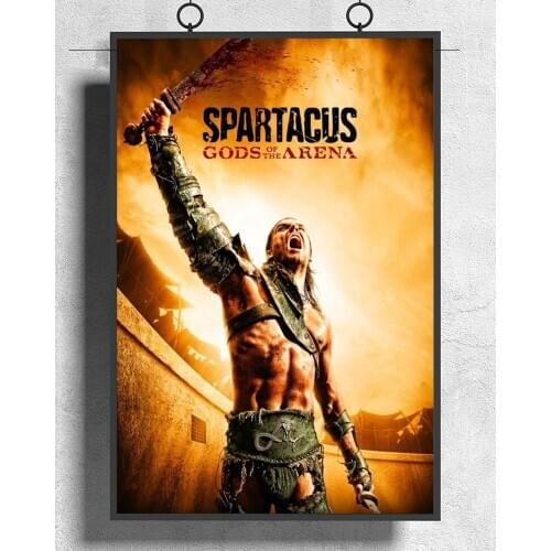 L066 SPARTACUS GODS OF THE ARENA TV Lucy Lawless Silk Fabric Poster Art Decor Indoor Painting Gift