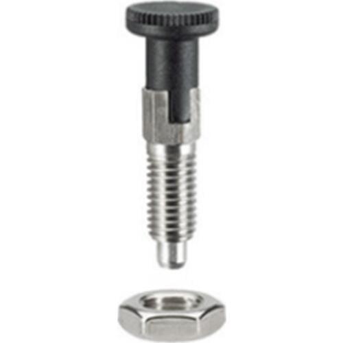 M10 Stainless Steel Self Locking Index Plunger Pin With Self Locking Function For Dividing Head For Sophisticated Position Locat