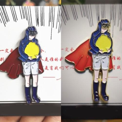 1pcs Grandmaster of Demonic Cultivation Wei Wuxian Metal Pin Badge Brooch Cosplay Prop Decor Collection Boy Girl Gift