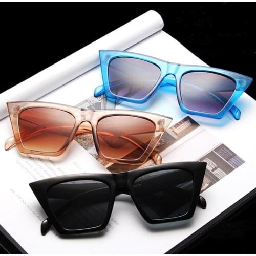 Fashion Fishing Square Sunglasses Women Designer Luxury Men Women Cat Eye Glasses Classic Vintage UV400 Outdoor Fishing Glasses