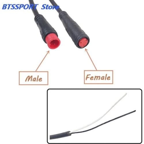 New Super Complete!Connector 2 3 4 5 6Pin Cable Waterproof Connector For Ebike Bafang Display Optional Pin Cable