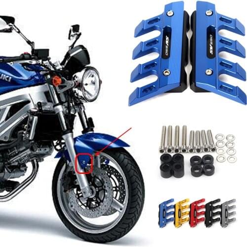 Motorcycle Front Fender Side Protection Guard Mudguard Sliders For Suzuki SV650 SV650S SV650A SV650X Accessories universal
