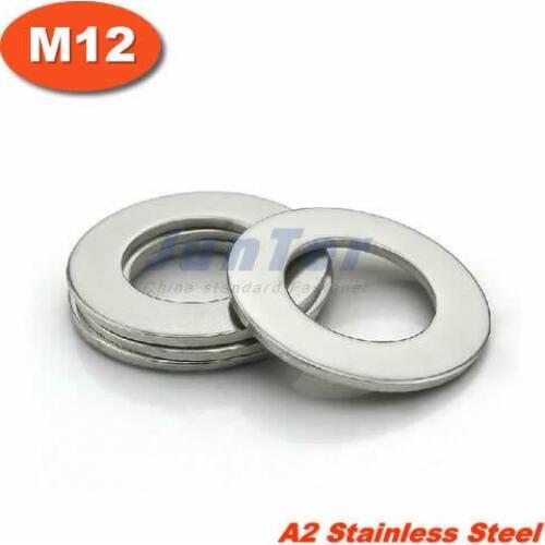 200pcs/lot DIN125 M12 Flat Washer A2 Stainless Steel