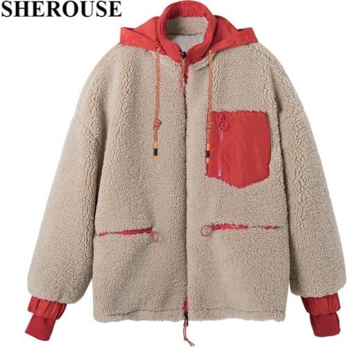 Женские куртки с капюшоном Sherouse China At AliExpress