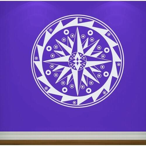 Special Mandala Flower Wall Decal Abstract Yoga Studio Vinyl Buddha Wall Stickers Indian Pattern Modern Home Decor Mural SYY771