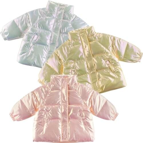 Girls Boys Outerwear Coats Children Down Jacket Outdoor Thicken Warm Kids Snow Wear Jacket Autumn Winter for 2 3 4 5 6 7 8 Years