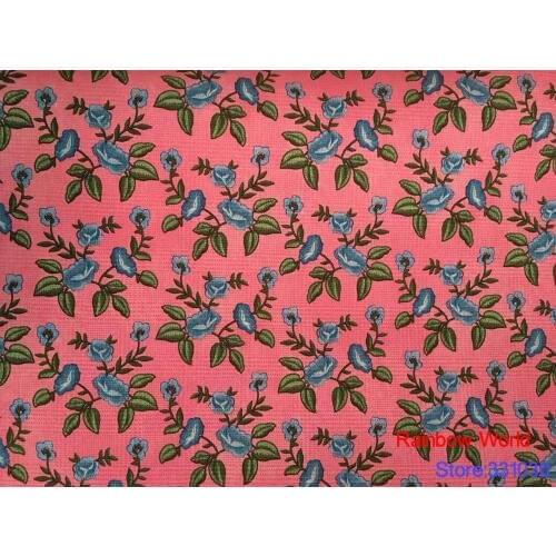 High Quality flower pattern Faux PU Leather fabric for DIY sewing sofa table shoes bags bed material(1 yard)