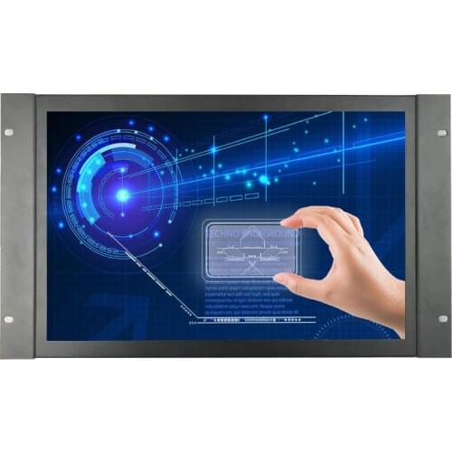 ZHIXIANDA 17.3 Inch Industrial Metal Case 1920x1080 HDMI VGA BNC AV USB Input Open Frame Resistive Touch Screen Monitor
