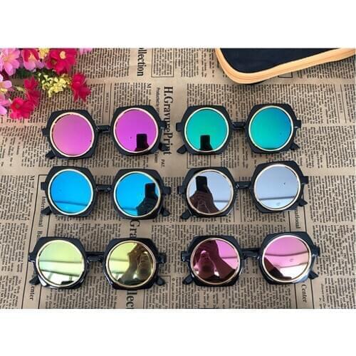 1PC Baby Anti-UV400 Sunglasses Child Kids Boys Girls Retro Round Sunglasses Stylish Children Goggles Fashion Kids Props Gifts