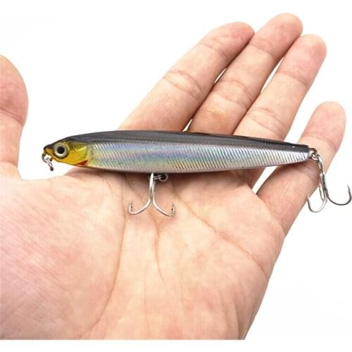 1PCS Jig Shone Hard Bait Fishing Feather Metal jigger Lure100mm 18g Artificial Hard Bait Crankbait Minnow Sinking Spinning Baits