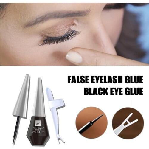 12ML Professional Quick Dry Eyelash Glue Black Extension Lasting False Eyelash Makeup Adhesive Eye Lash Glue Beauty Tools TSLM1