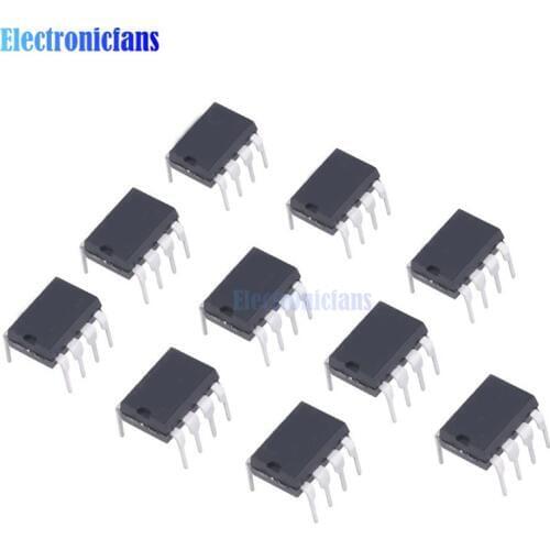 20PCS NE555P NE555 DIP-8 SINGLE BIPOLAR TIMERS IC CHIP