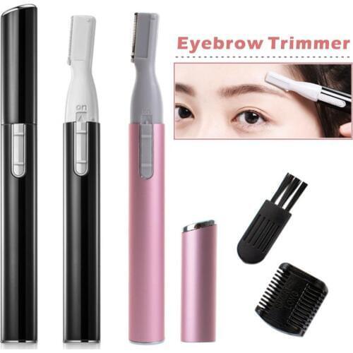 Automatic eyebrow trimmer Electric eyebrows lipstick lady eyebrow knife shaving hair removal perfect woman beauty tools GG252