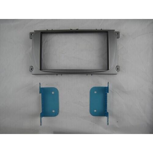 Car Fascias Stereo Radio Panel Audio Navi Frame Dash Kit For Ford Focus II Mondeo S-Max C-Max 2007 2008 2009 2010 2011