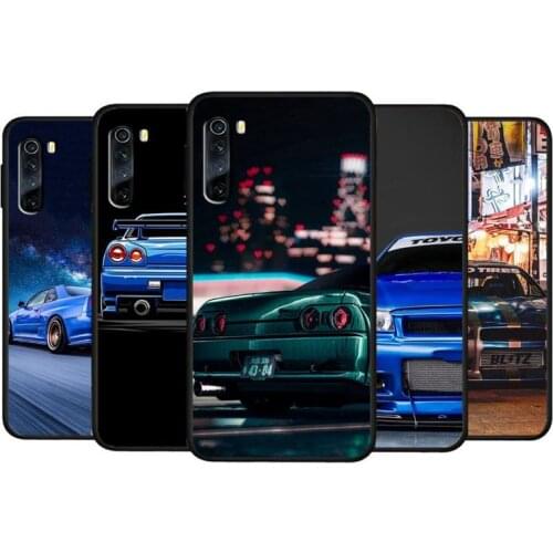 Sale GTR Skyline Car Phone Cover For Xiaomi Redmi 4X 7A 5 Plus 6 6A 7 8 8A 9 Note 4 8 T 9 Pro Case