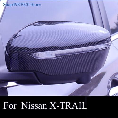 For Nissan Qashqai J11 Rogue X-Trail T32 2014 2015 2016 2017 Car Chrome Styling Rearview Mirror Exterior Covers Accessories