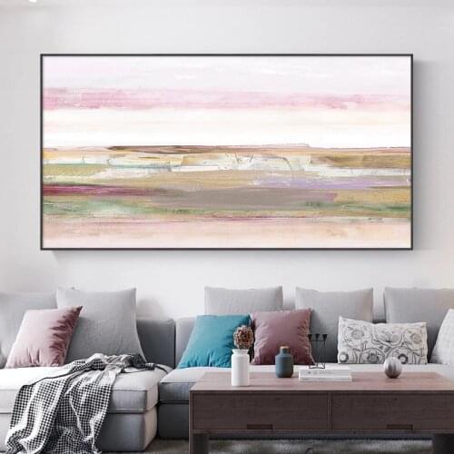 Colorful Abstract Gold Paintings Handmade Oil Painting Canvas Art Wall Pictures Hand Painted Oil Paintings Living Room Unframed