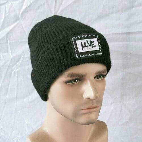 New Casual Beanies For Men Women Knitted Winter Hat Woolen Warm Ski Hats SkullCap Fashion Solid Hip-hop Beanie Hat Unisex Caps