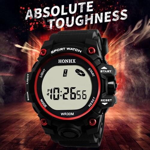 New Fashion Casual Mens Sports Watch Led Men Electronic Digital Wristwatches Outdoor Watches Mens 2021 Clock Relogio Masculino