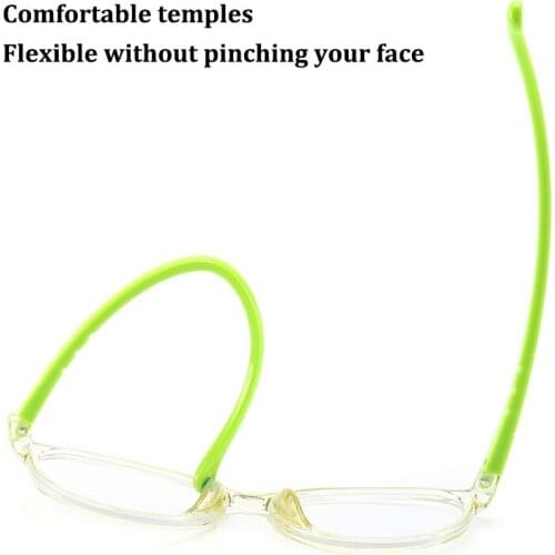 Kids Blue Light Blocking Glasses Cute Anti Eye Strain Fashion Frame Glasses For Reading Play Computer A66