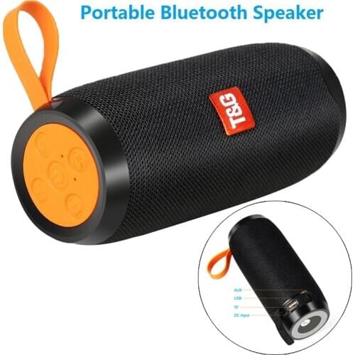 Speaker Bluetooth Portable Wireless Bass Column Waterproof Speakers Support AUX TF USB FM Soundbar Subwoofer TG Original Brand