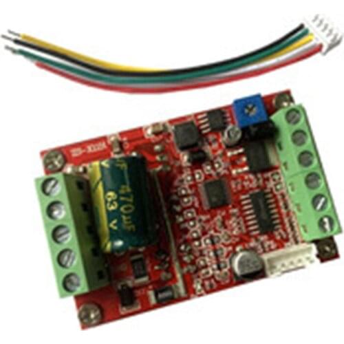 BLDC Three Phase Brushless Hall Motor Controller DC 36V 48V 60V 72V 400W Motor Control Driver Board PLC 0-5V analog quantity 4 o