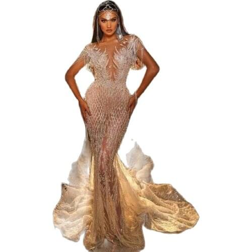 Heavy Design Sequins Tulle Lace Latest African Fabric JRB-5.61302 Nigerian French Lace Fabric With Shinny Beads for Party Dress