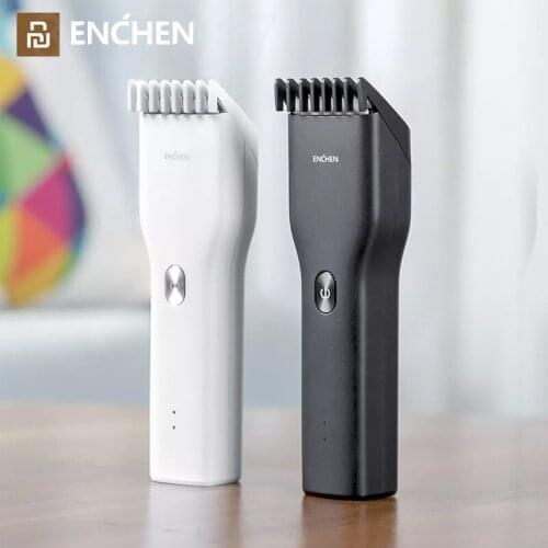 In Stock Youpin Electric Hair Clippers For Men Children Ceramic Cutter Hair Cutting Machine Professional Rechargeable Two Speed