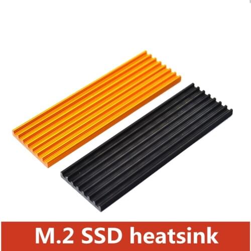 NVME high speed SSD solid state hard drive heat sink M.2 NGFF heat 2280 thermal silicon cooling fan