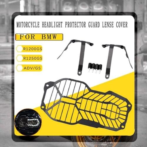 For BMW R1200GS Adventure LC R1250GS GSA Motorcycle Headlight Protector Grille Guard Cover Protection Grill