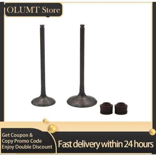 1/2 Pairs Cross Motor-bike Engine Parts Titanium Alloy Intake Exhaust Valve Stem Kit For SUZUKI RMZ250 2004 2005 2006