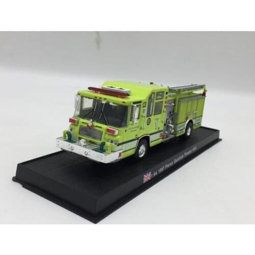 1:64 1997 Pierce Quantum Pumper Pump Fire Truck Alloy Car Model Static Display Collection Souvenir Gift Toys for Boys