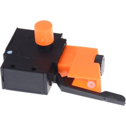 1PC FA2-6/1BEK Lock on Power Tool Electric Hand Drill Speed Control Trigger Switch High Quality