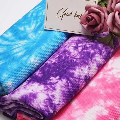 50cm*140cm Tie Dye Printed Bullet Texture Liverpool Fabric,Stretch Knit Fabric K2502