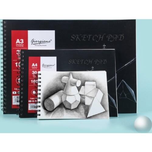 A5/A4 Sketchbooks for Drawing 30 Sheets Sketch Notebooks Album Professional Drawing Notebook Art Supplies For Artist Stationery