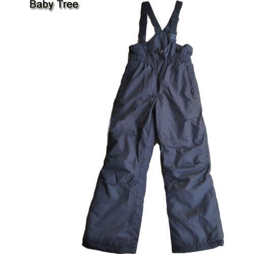 Baby Ski Pants 2-10Y Girls Snow Pants Waterproof Windproof Cotton-padded Thicken Warmly Ski Pants Kids for Boy Girl
