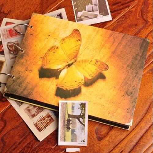 DIY Photo Album Scrapbook Coins Book Instax Photos Corner Stickers Memory Record Scrapbooking Decoracion Album Fotos