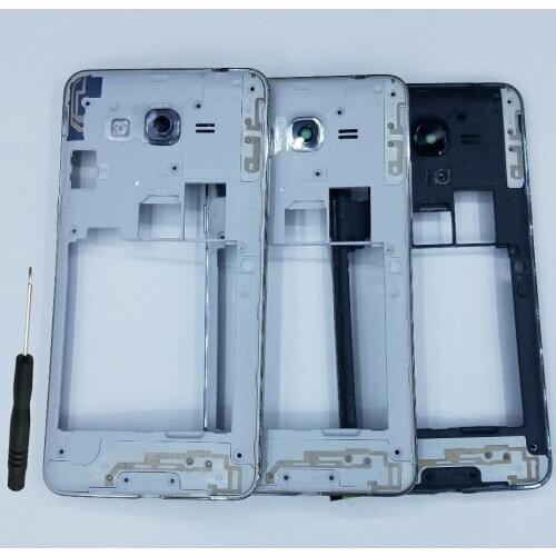 For Samsung Galaxy J2 Prime G532 G532F G532H G532G G532M Original Phone New Middle Frame House With Camera Lens Buttons + Tool
