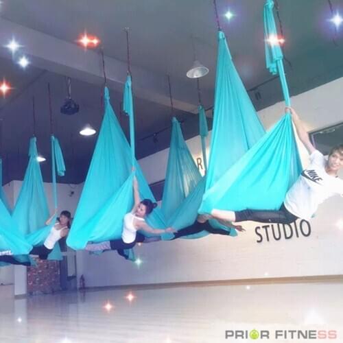 PRIOR FITNESS 4 Meters Yoga Hammock fabric Top Quality Nylon 20 Colors