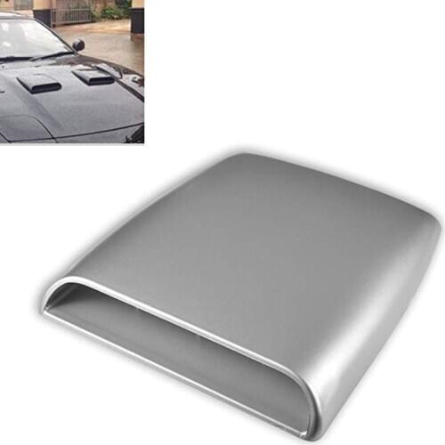 Car Bonnet Hood Scoop Air Flow Intake Vent Cover Decorative 27*25cm Air Flow Vent Cover