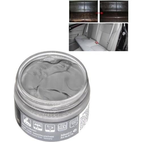 87HE Household Leather Repair Kits 55g Resin Repair Liquid Cream Car Seat Sofa Leather Product Scratch Restoration
