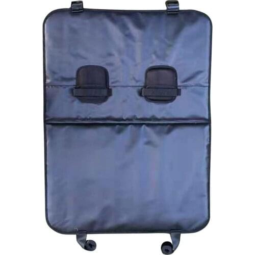 Rear Door Pad With Seat Belt And Tool Bag Mountain Bike Transport Pad Can Carry 2 Bicycles Tailgate Pad